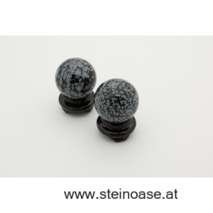 Obsidian - Kugel mit Ständer